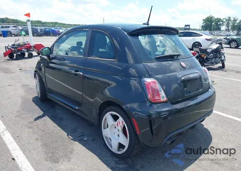 2013 Fiat 500 Turbo z USA, uszkodzony, nr VIN 3C3CFFHH1DT554802